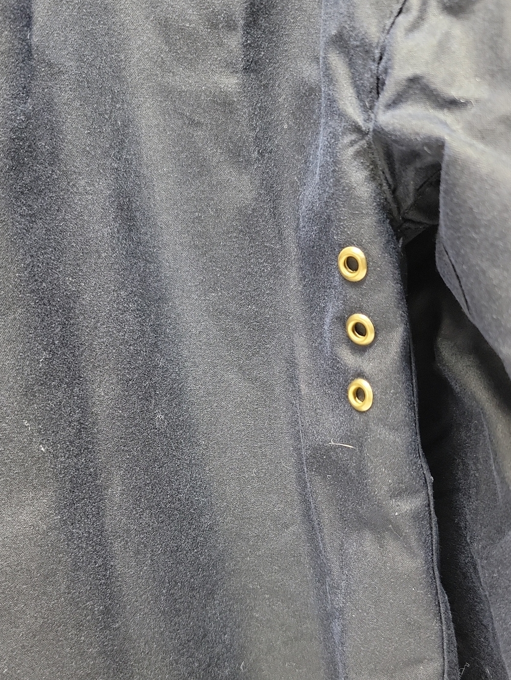 Barbour NWOT Ryedale Waxed Cotton Women's Jacket Sz 8 Deep NAVY - Picture 15 of 16